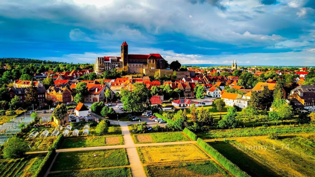 Ferienwohnung Roxana Stadtkern Von Quedlinburg 55Qm Bagian luar foto